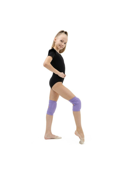 Наколенники для гимнастики и танцев Grace Dance, с уплотнителем, р. M, 11-14 лет, сиреневые