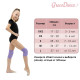 Наколенники для гимнастики и танцев Grace Dance, с уплотнителем, р. S, 7-10 лет, сиреневые