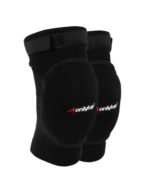 Наколенники волейбольные ONLYTOP, р. M, чёрные