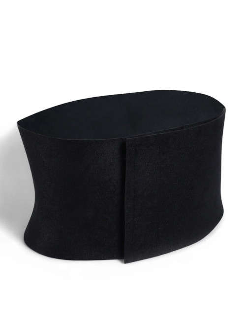 Пояс на талию для похудения ONLYTOP, 100×25×0.4 см, чёрный