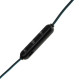 Наушники спортивные беспроводные, Luazon VBT 1.12, вакуумные, Bluetooth 4.1, с микрофоном, 80 мАч, чёрно-синие