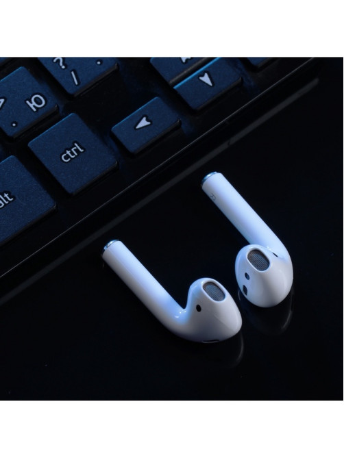 Наушники беспроводные Windigo W22, TWS, вкладыши, Bluetooth 5.0, 40/500 мАч, сенсор, белые глянцевые