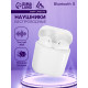Наушники беспроводные Luazon i12, TWS, вкладыши, Bluetooth 5.0, 35/300 мАч, белые глянцевые