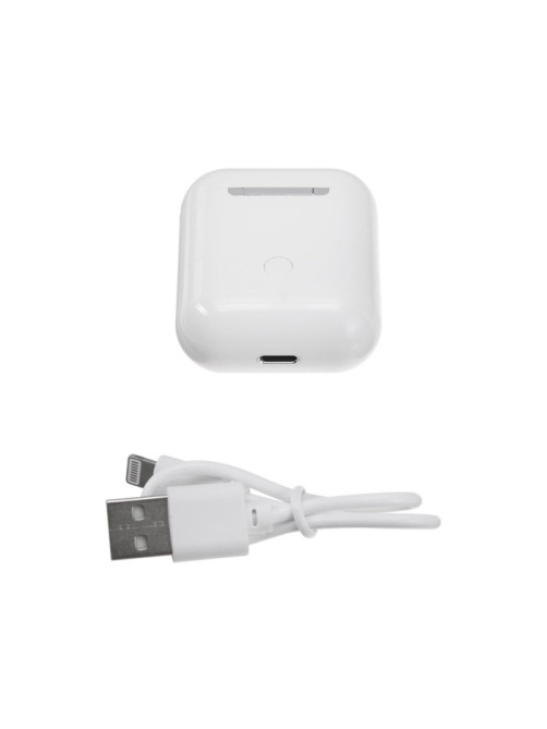 Наушники беспроводные Luazon i11, TWS, вкладыши, Bluetooth 5.0, 35/300 мАч, сенсор, белые