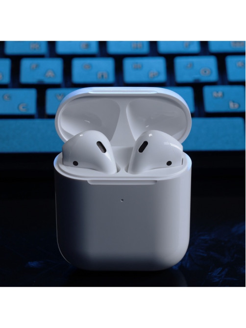 Наушники беспроводные Windigo W22, TWS, вкладыши, Bluetooth 5.0, 40/500 мАч, сенсор, белые глянцевые