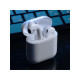 Наушники беспроводные Windigo W22, TWS, вкладыши, Bluetooth 5.0, 40/500 мАч, сенсор, белые глянцевые