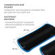 Утяжелители неопреновые ONLYTOP, 2 шт.×0.5 кг, чёрные, голубые
