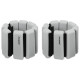 Утяжелители ONLYTOP, 2 шт.×0.5 кг, серые