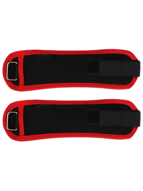 Утяжелители на запястье ONLYTOP, 2 шт.×200 г, красные