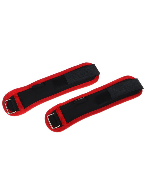 Утяжелители на запястье ONLYTOP, 2 шт.×100 г, красные