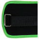 Утяжелители неопреновые ONLYTOP, 2 шт.×0.25 кг, чёрные, салатовые