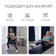 Медицинбол ONLYTOP, 1 кг, оранжевый