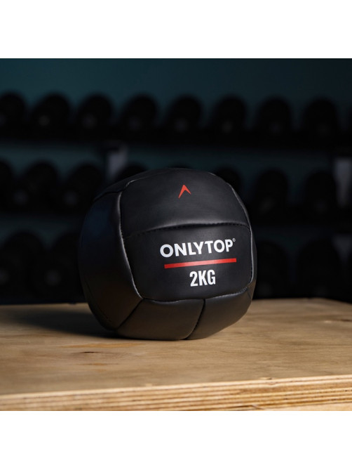 Медицинбол ONLYTOP, 2 кг, d=18 см