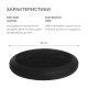 Подушка балансировочная ONLYTOP, массажная, d=32 см, чёрная
