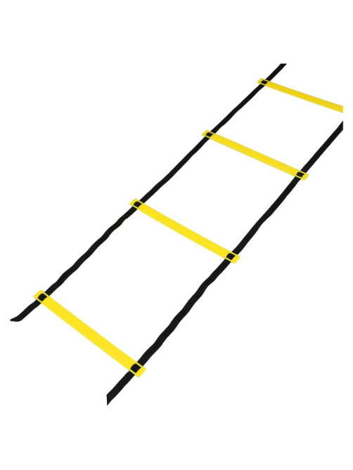 Координационная лестница ONLYTOP, 6 м, толщина 2 мм, жёлтая