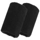 Напульсники на руку ONLYTOP, 8×10 см, чёрные
