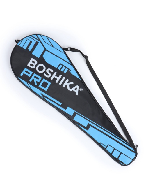 Ракетка для бадминтона BOSHIKA PRO, алюминий, графит, в чехле