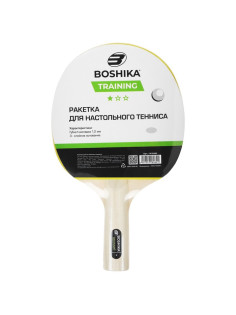 Ракетка для настольного тенниса BOSHIKA Training, 1 звезда