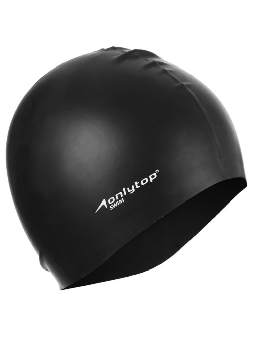 Шапочка для плавания взрослая ONLYTOP Swim, силиконовая, обхват 54-60 см
