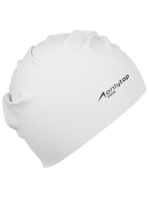 Шапочка для плавания взрослая ONLYTOP Swim, резиновая, обхват 54-60 см, МИКС