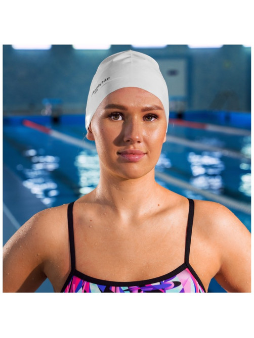 Шапочка для плавания взрослая ONLYTOP Swim, резиновая, обхват 54-60 см, МИКС