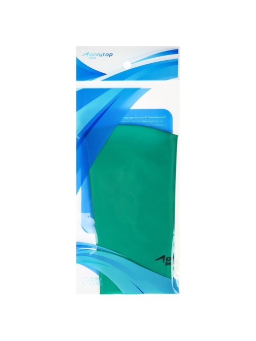 Шапочка для плавания взрослая ONLYTOP Swim, резиновая, обхват 54-60 см, МИКС