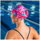 Шапочка для плавания взрослая ONLYTOP Swim «Фламинго», тканевая, обхват 54-60 см