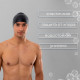 Шапочка для плавания взрослая ONLYTOP Swim, резиновая, обхват 54-60 см, МИКС