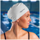 Шапочка для плавания взрослая ONLYTOP Swim, резиновая, обхват 54-60 см, МИКС