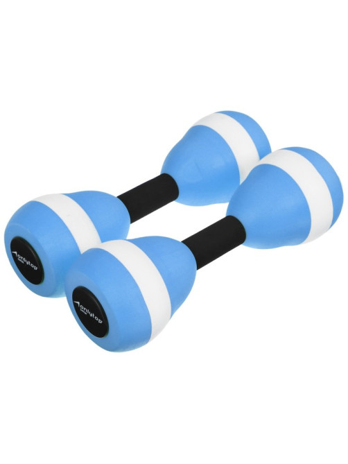 Гантели для аквааэробики ONLYTOP, 2 шт., 27.5×9 см, МИКС