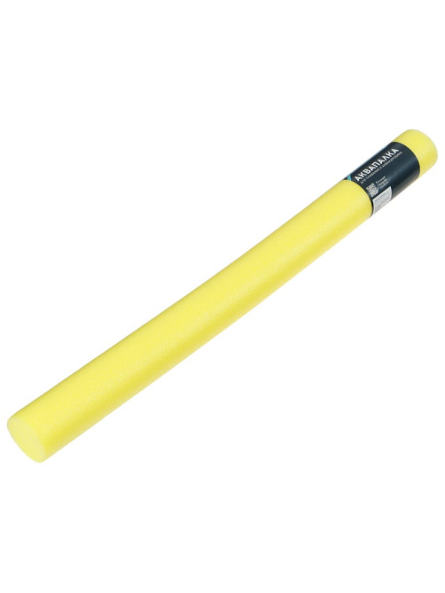 Аквапалка для аквааэробики ONLYTOP, d=6.5 см, длина 75 см, жёлтая