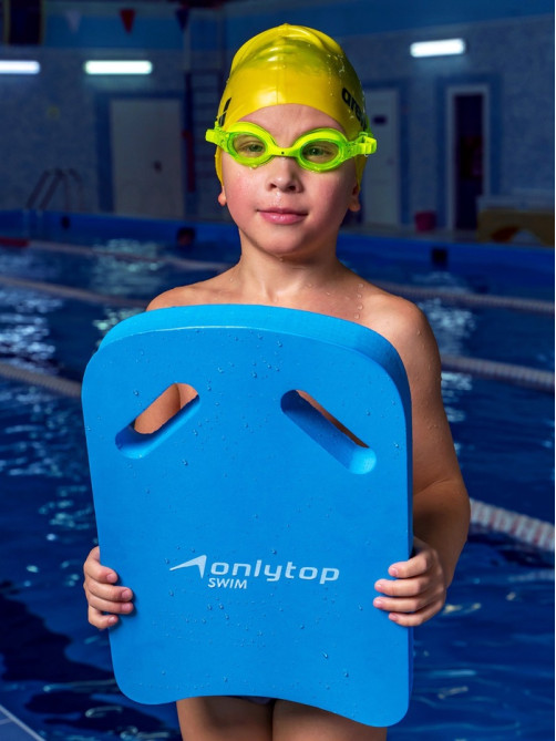 Доска для плавания ONLYTOP, 39×27×4 см, МИКС