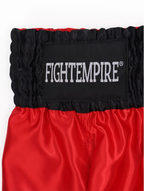 Шорты для тайского бокса FIGHT EMPIRE, р. L, красные