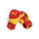 Перчатки боксёрские детские FIGHT EMPIRE, JUNIOR FIGHTER, красно-жёлтые, размер 4 oz