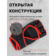 Перчатки для ММА тренировочные FIGHT EMPIRE, р. XL, черные с красным