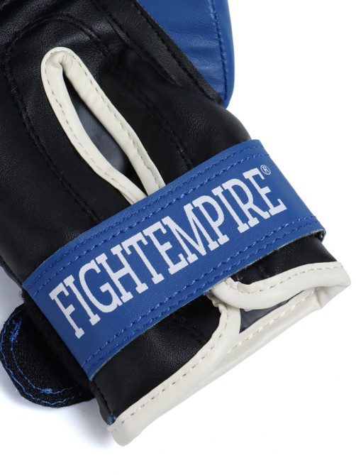Перчатки боксёрские детские FIGHT EMPIRE, STAR STARDUST, размер 4 oz, синие
