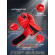 Перчатки боксёрские детские FIGHT EMPIRE, красные, размер 10 oz