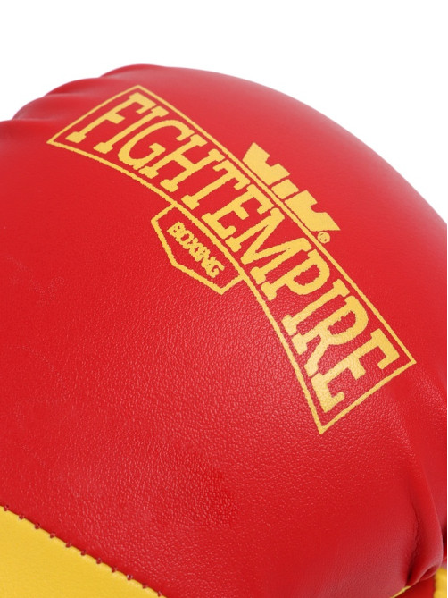 Перчатки боксёрские детские FIGHT EMPIRE, JUNIOR FIGHTER, красно-жёлтые, размер 6 oz