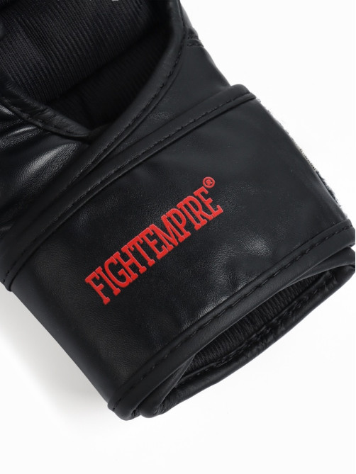 Перчатки для ММА FIGHT EMPIRE, SPARRING, размер S, чёрно-красные