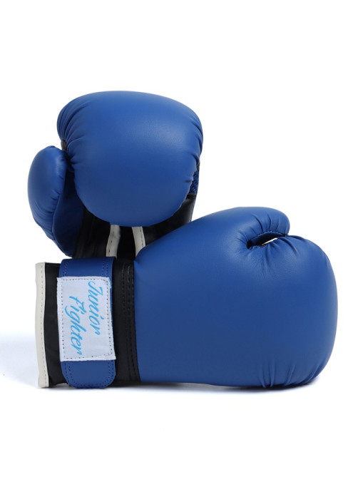 Перчатки боксёрские детские FIGHT EMPIRE, STAR STARDUST, размер 4 oz, синие