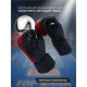 Перчатки боксёрские FIGHT EMPIRE, размер 12 oz, чёрно-красные
