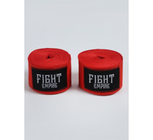 Бинты боксёрские FIGHT EMPIRE, 5 м, красные