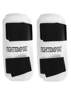 Защита для тхэквондо голеней и локтей FIGHT EMPIRE, размер S, белая