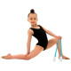 Булавы для художественной гимнастики вставляющиеся Grace Dance, 36 см, белые, голубые