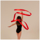 Лента для художественной гимнастики Grace Dance, 4 м, с палочкой, фуксия