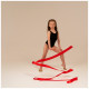 Лента для художественной гимнастики Grace Dance, 4 м, с палочкой, фуксия