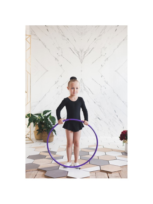 Обруч для художественной гимнастики Grace Dance, профессиональный, d=75 см, фиолетовый