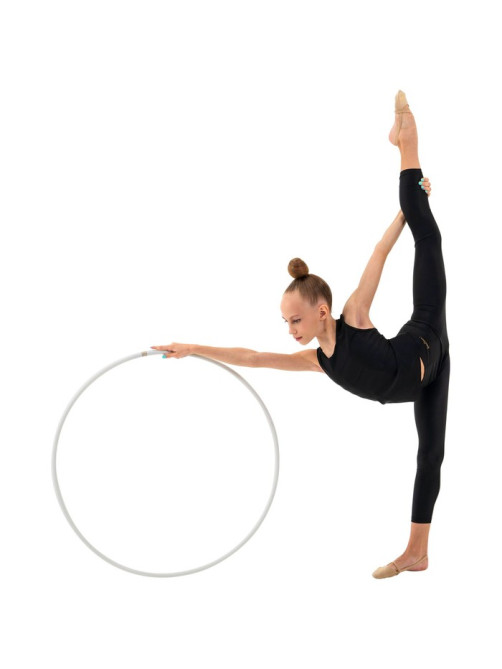 Обруч для художественной гимнастики Grace Dance, профессиональный, d=80 см, белый