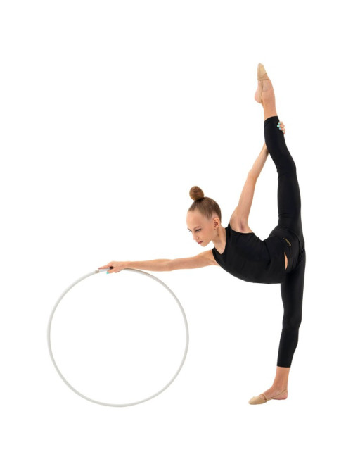 Обруч для художественной гимнастики Grace Dance, профессиональный, d=60 см, белый