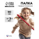 Палка гимнастическая 90 см, красная